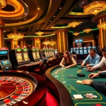 Experience the excitement of uu88 casino tables with vibrant slot machines and poker action.