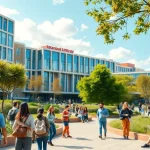 Students engaging at Istanbul Medipol University apply their knowledge in a dynamic campus environment.