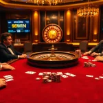 Experience high-stakes excitement at 98WIN's luxurious casino with poker chips and cards.