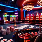 Engage in thrilling gameplay at https://www.jl55.club/ with a lively casino atmosphere featuring a roulette wheel and poker table.