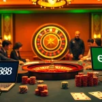 Experience thrilling gameplay at ee88 with professional dealers and vibrant casino tables.