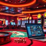 Experience the thrill of gaming with https://11bet.fashion/ at a luxurious casino table.