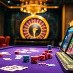 SODO66 casino scene with vibrant gaming tables and high-stakes slot machines.