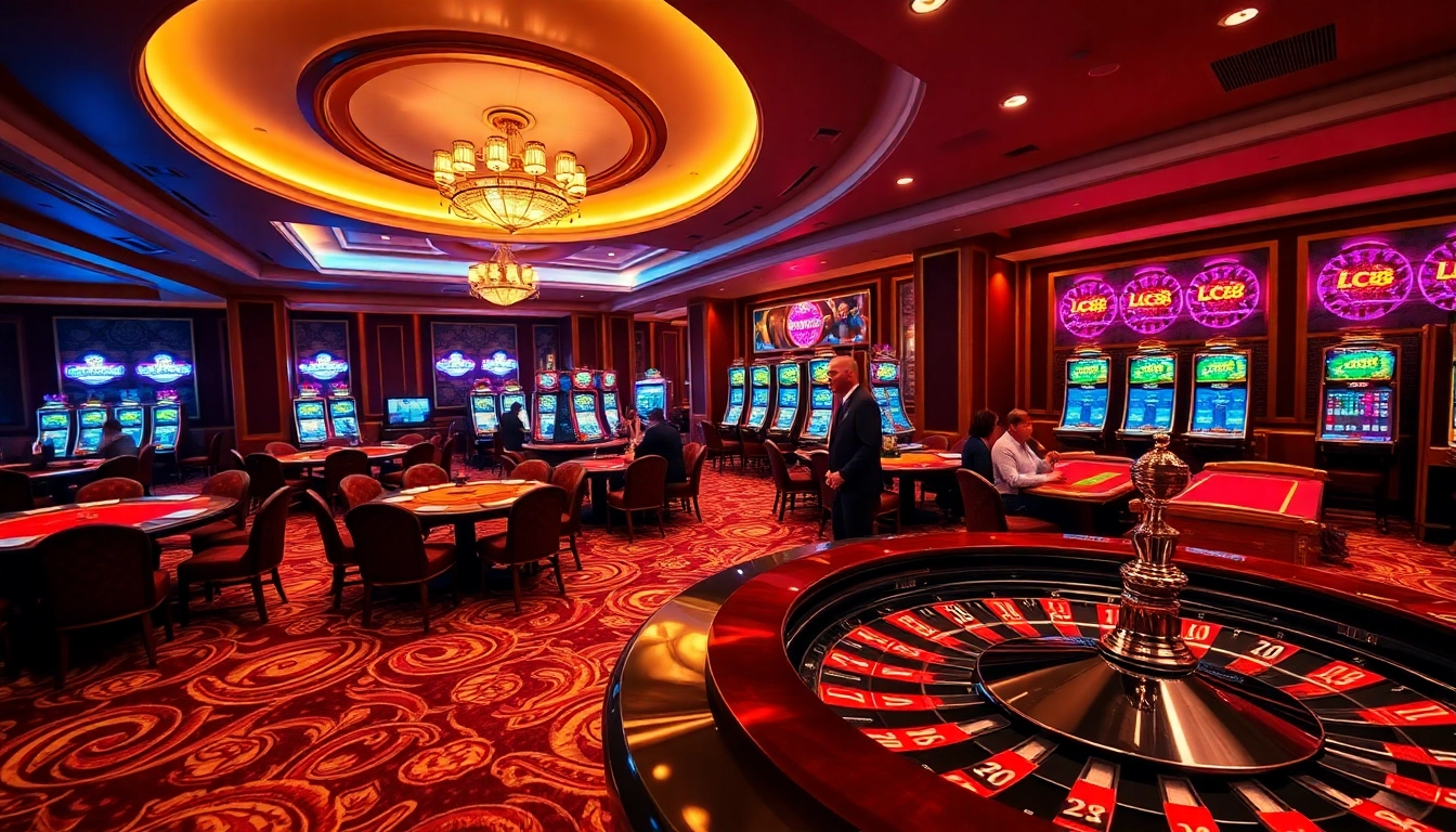 Gamble confidently at LC88 while enjoying an upscale casino experience with vibrant games.