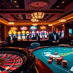 Experience the excitement of 32WIN at a vibrant casino filled with luxury and gaming action.