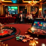 Players enjoying immersive betting experiences at UK88 casino, showcasing excitement and strategy.