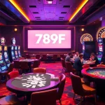 Experience thrilling gameplay at 789F with vibrant casino tables and exciting gaming action.
