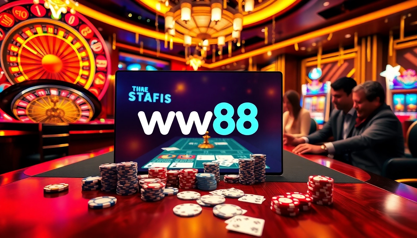Experience winning moments at ww88 with vibrant casino games and engaging online interfaces.