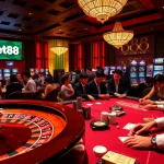 Engage in thrilling gameplay at Bet88's vibrant casino tables with live dealer action and exciting slot machines.