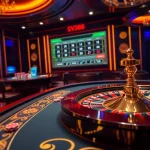 SV388's luxurious gambling scene with poker chips and thrilling casino action.