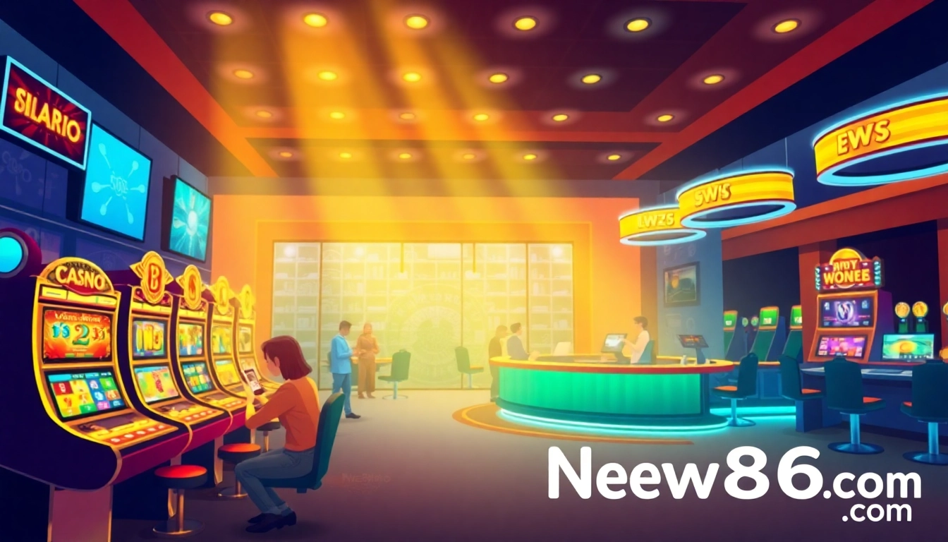 Exciting online gaming experience at new88go.com with vibrant casino visuals.