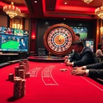 Experience thrilling gaming at Hi88 with a vibrant poker scene and roulette action.