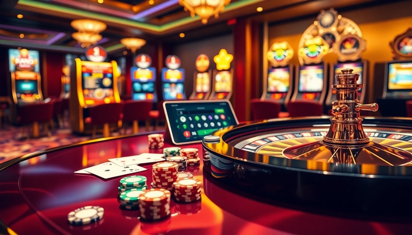 Engage with thrilling games at https://33wins.it.com in this exciting casino setting.