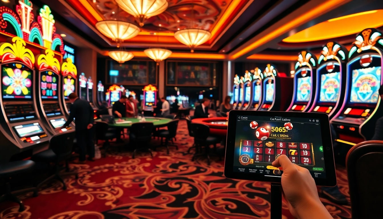 Experience the excitement of gambling at ok 365's vibrant casino tables and interactive online interfaces.