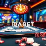DABET enhances your gaming experience at a vibrant online casino with stylish tables and exciting slots.