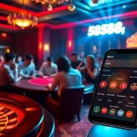 Players enjoying high-stakes gaming at a luxurious table, featuring the 58win com experience.