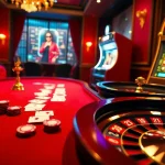 Experience the excitement of trang chủ luck8 with vibrant poker chips and a luxurious casino table.