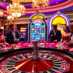 Exciting casino scene showcasing the vibrant atmosphere of https://zk88.club/ with players at a roulette table.