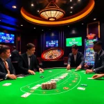 Experience the thrill of kjc live gaming at a luxurious casino with exciting tables and vibrant atmosphere.