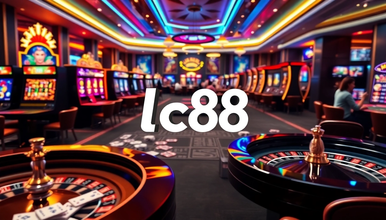 Experience the excitement of lc88 with lively casino games and sleek digital interfaces.