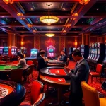 Engaged players at high-stakes tables reflecting the excitement of https://s8glx.com casino gaming experience.