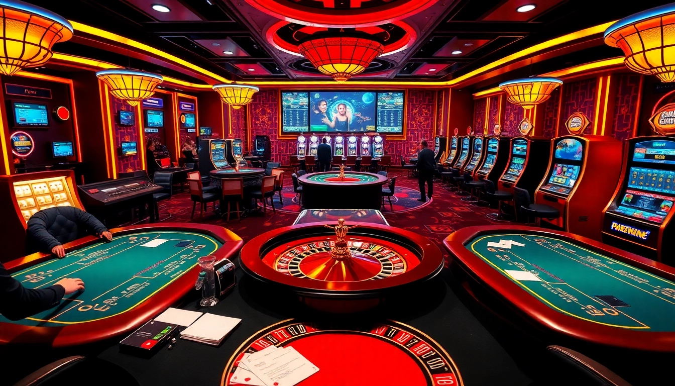 Trải nghiệm sự hứng khởi tại https://luck8.com với cảnh casino sống động tràn ngập poker, roulette và máy đánh bạc.