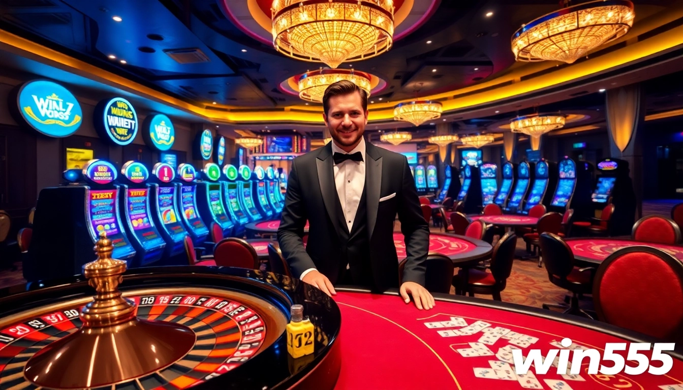 Experience the excitement of win55 with professional dealers and lively casino games.