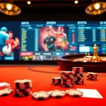 Engaging poker action at VN88's online casino featuring luxurious gaming atmosphere.