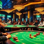 Experience the thrill of J88 with a luxurious poker scene featuring high-stakes gameplay and vibrant casino elements.