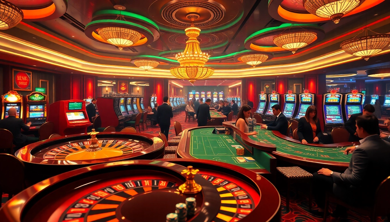 Experience thrilling casino action at https://twin68.gr.com/ with luxurious gaming tables and vibrant atmosphere.