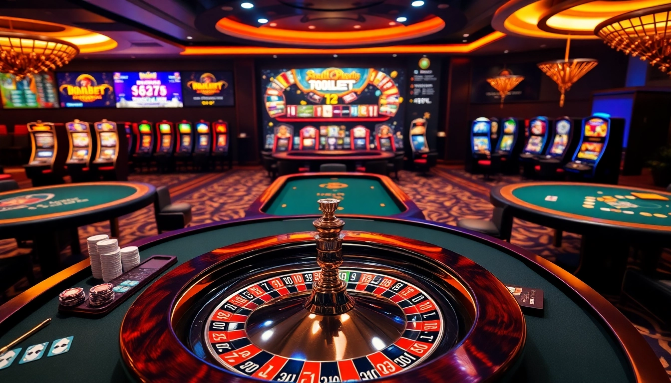 Experience the excitement of thabet with vibrant casino games and luxurious gambling environments.