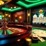 The immersive online casino experience at https://mm88.agency/ showcases vibrant roulette wheels, poker tables, and colorful slot machines.