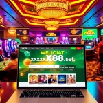 Players enjoying a thrilling gaming session at https://xx88.se.net/ with vibrant casino action and rich atmosphere.