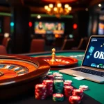 Experience thrilling casino action with OK8386's vibrant poker and roulette games.