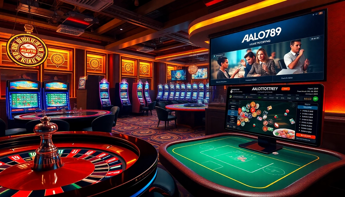 Experience the thrill of ALO789 online gambling with vibrant tables and exciting gameplay.