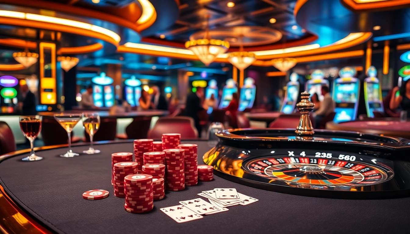 Gamble and win at https://lc88.art/ with vibrant chips on an elegant poker table