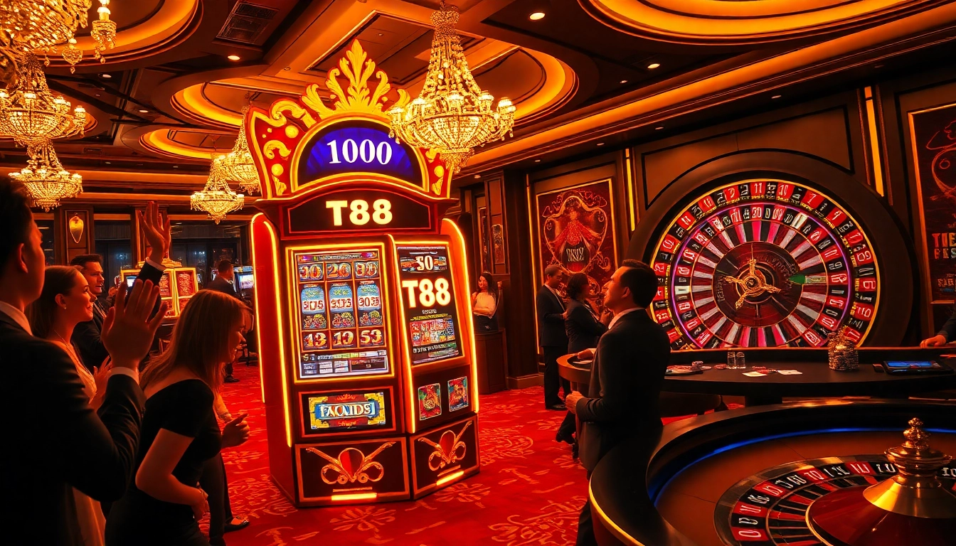 Experience the thrill of tg88 casino games with a vibrant jackpot atmosphere full of excitement and engagement.