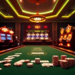 Engaging scene of dynamic online gambling joy at https://nohudoithuong.life/ with luxurious casino elements.