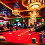 Experience a live dealer online casino with real blackjack action and vibrant casino ambiance.