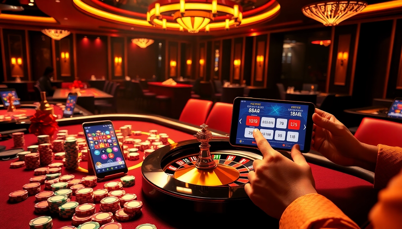 Experience thrilling gaming moments at 88AA with vibrant casino visuals showcasing excitement.