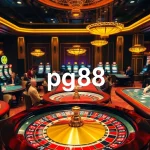 Experience the thrill of pg88 casino gaming with vibrant roulette tables and action-packed slot machines.