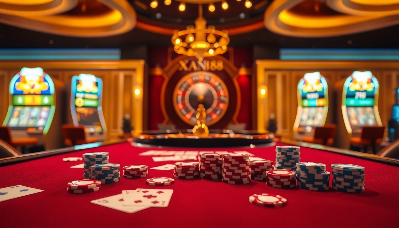 Experience the thrill of winning at XX88 casino with vibrant tables and immersive gameplay.