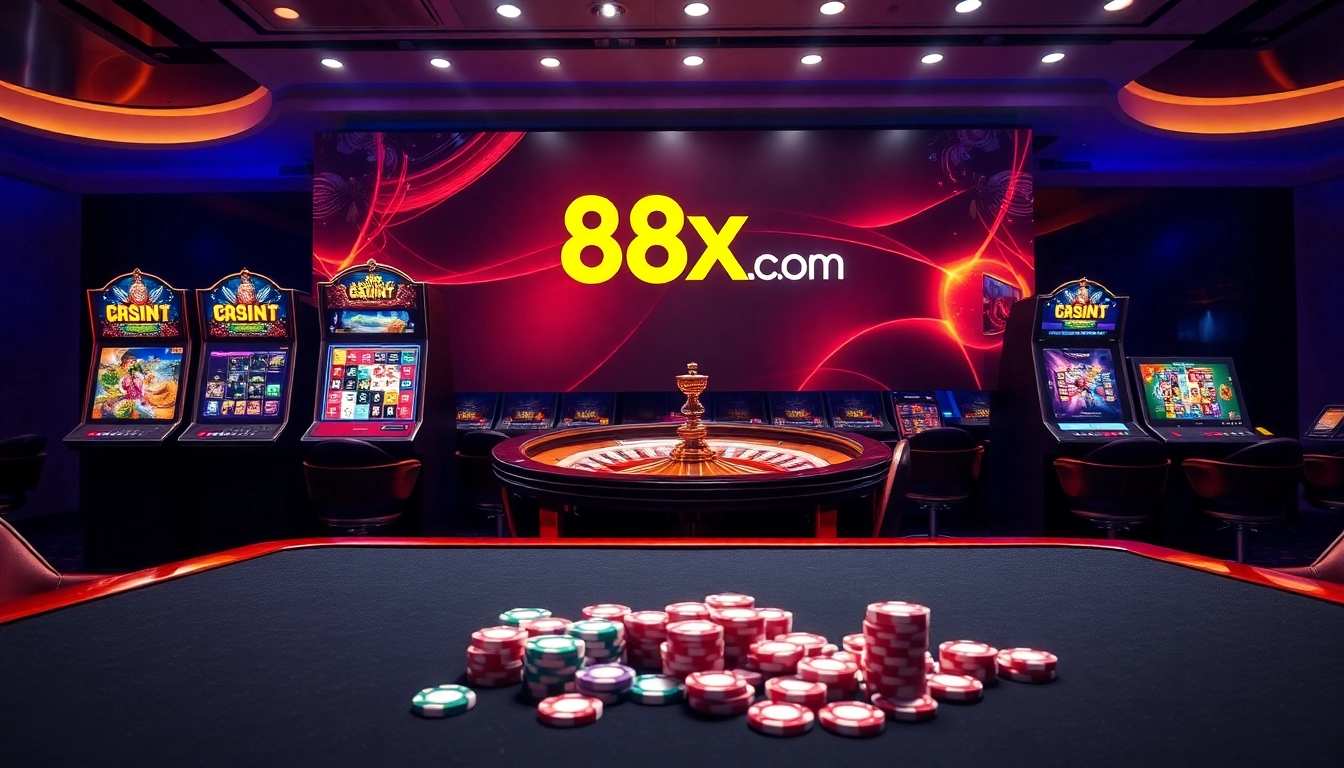 Experience thrilling gameplay on 88xx.co.com with exciting casino elements and a luxurious atmosphere.