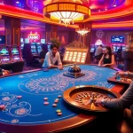 Players enjoying an exciting poker game at https://68vip.video/ with vibrant casino atmosphere and dynamic visuals.