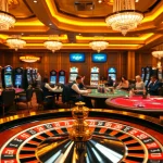 Experience the thrill of thabet org with vibrant card games and roulette excitement in a top casino setting.