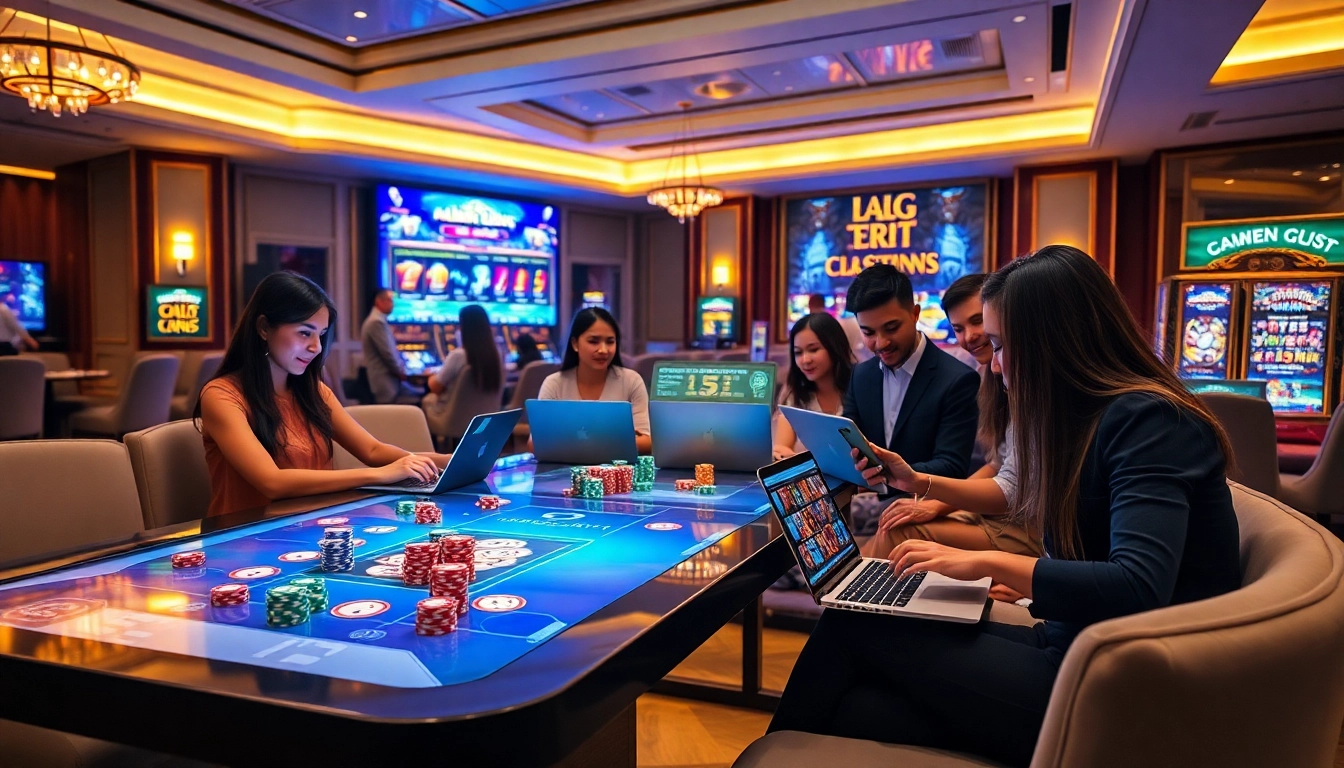 Experience the excitement of online gambling at https://tg88.to/ with modern gaming interfaces and vibrant casino elements.