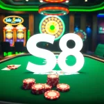 Experience thrilling gameplay at S8 casino with vivid gaming visuals and lively table action.