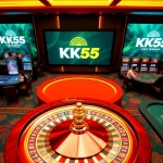 Experience unparalleled gambling excitement at KK55's luxury online casino.