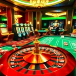 Experience the thrill of gambling at Link Vào Nhà Cái 68VIP with vibrant casino visuals showcasing roulette and poker action.