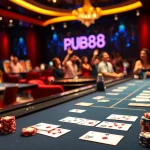 Experience thrilling games at https://pub88.in.net/ with vibrant casino tables and engaged players.